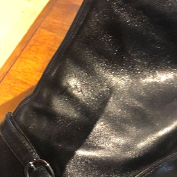 VIA SPIGA/Black/Leather/High Heeled/Boots - Picture 9 of 9